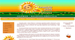 Desktop Screenshot of efs.pilchowice.pl