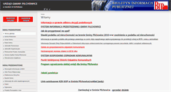 Desktop Screenshot of bip.pilchowice.pl