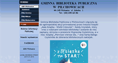 Desktop Screenshot of biblioteka.pilchowice.pl